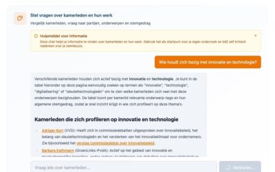 Nederlandse AI tool doorzoekt 1 miljoen overheidsdocumenten voor verkiezingen