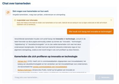 Nederlandse AI tool doorzoekt 1 miljoen overheidsdocumenten voor verkiezingen