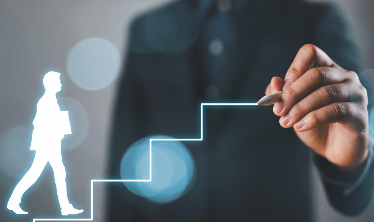 Foto persoonlijke groei