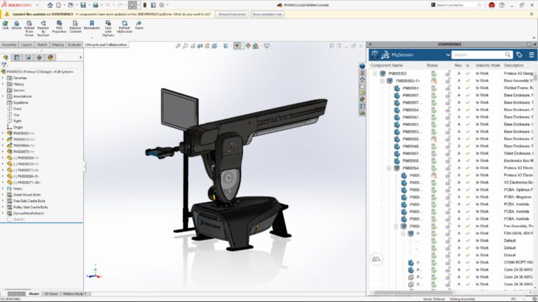 Met SOLIDWORKS 2025 vereenvoudigt Dassault Systèmes onderlinge samenwerking en informatiebeheer