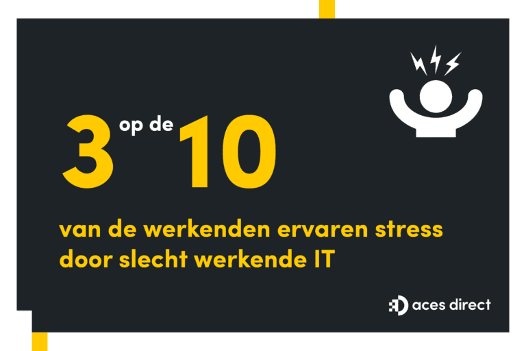 Onderzoek: ‘Drie op de tien werkenden ervaren stress door slecht werkende IT’