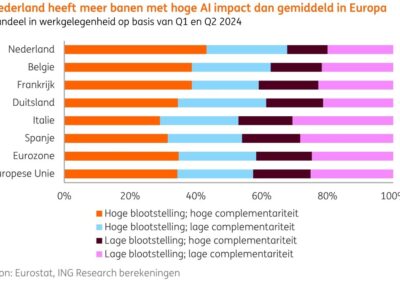 ‘Nederland koploper AI-complementaire banen: risico’s voor hoger opgeleiden genuanceerd’