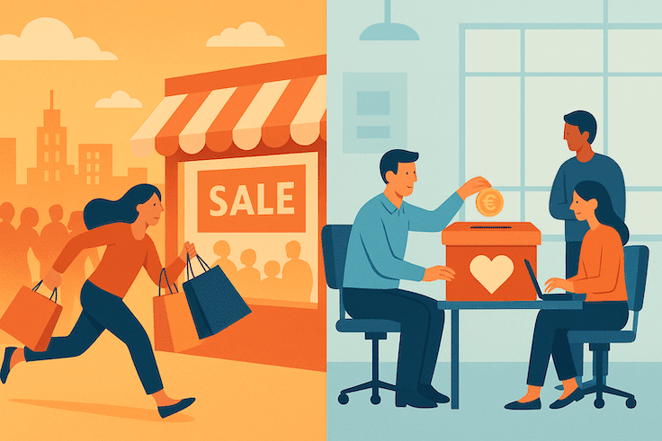 Giving Tuesday: na de Black Friday-gekte is het tijd om een ander gezicht te&nbsp;tonen