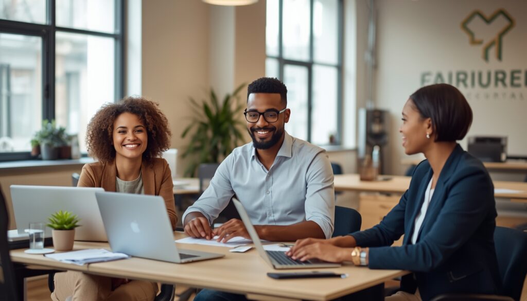 lucid-origin_Three_individuals_with_diverse_skin_tones_and_facial_features_including_a_woman_-0